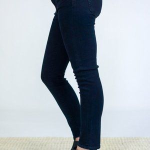 Citizens Rocket Crop High rise Skinny Blue Print